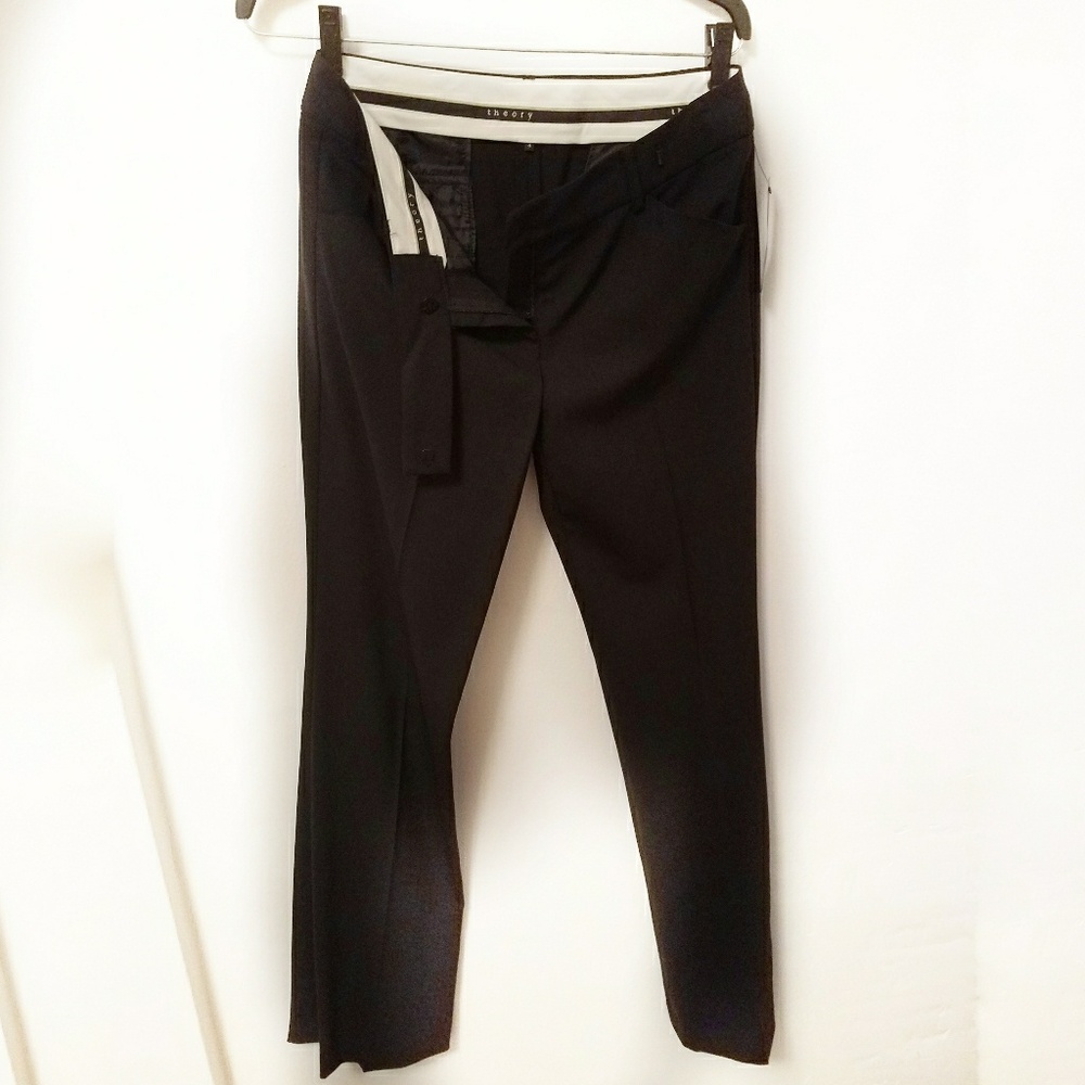 Theory Black Suiting Pants